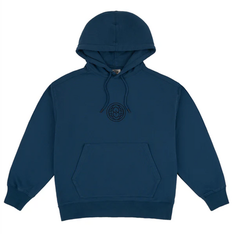 Souvenir Enzyme Wash Snow Hoodie Mens Vintage Blue