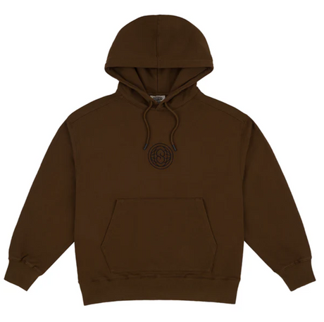 Souvenir Enzyme Wash Snow Hoodie Mens Milk Chocolate