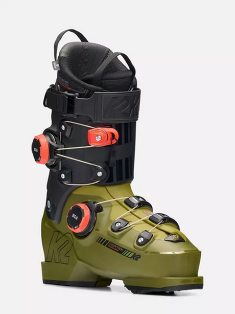 K2 Cortex 120 Zonal BOA Ski Boots Mens 2026 Green