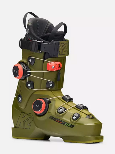 K2 Cortex 130 Zonal Boa Ski Boots Mens 2026 Green
