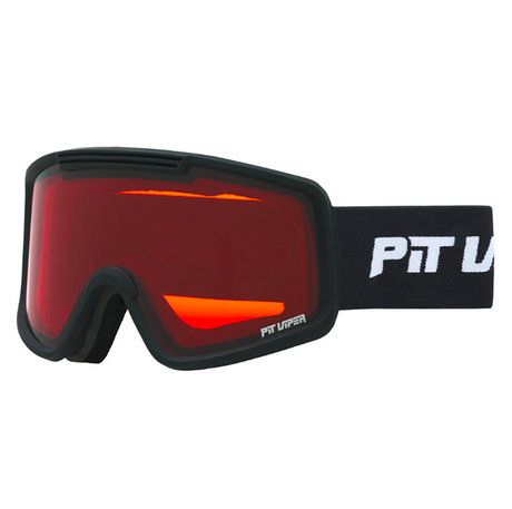 Pit Viper French Fry Snow Goggles Exec Amber Large