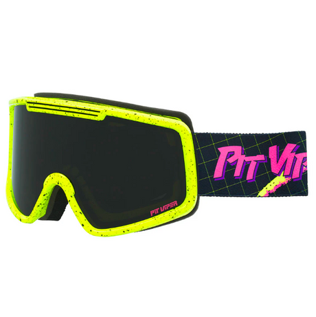 Pit Viper French Fry Snow Goggles Surge Matrix Smoke Small