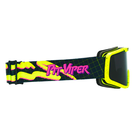Pit Viper French Fry Snow Goggles Surge Matrix Smoke Small
