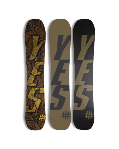 Yes All In Snowboard 2026 Brown 150