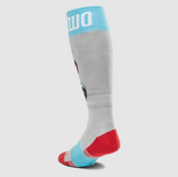 ThirtyTwo Coolmax Snow Socks Grey Red S/M 5-9