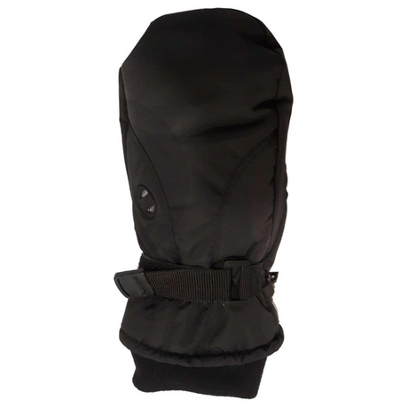 WintersEdge Polar Bear Snow Mitts Youth Black M