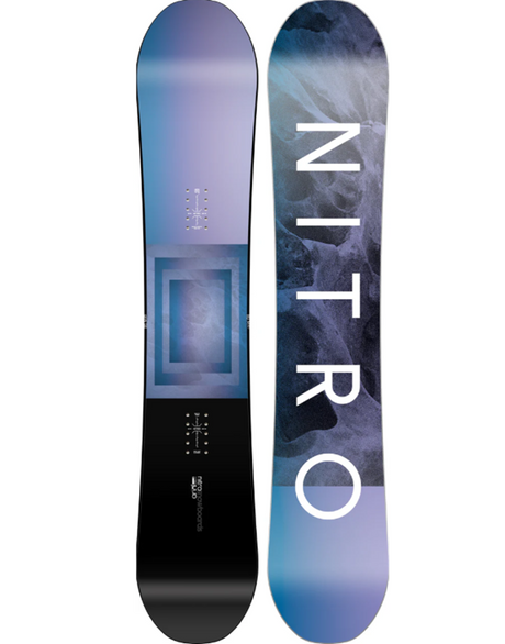 Nitro Arial Snowboard 26 Black Purple 142