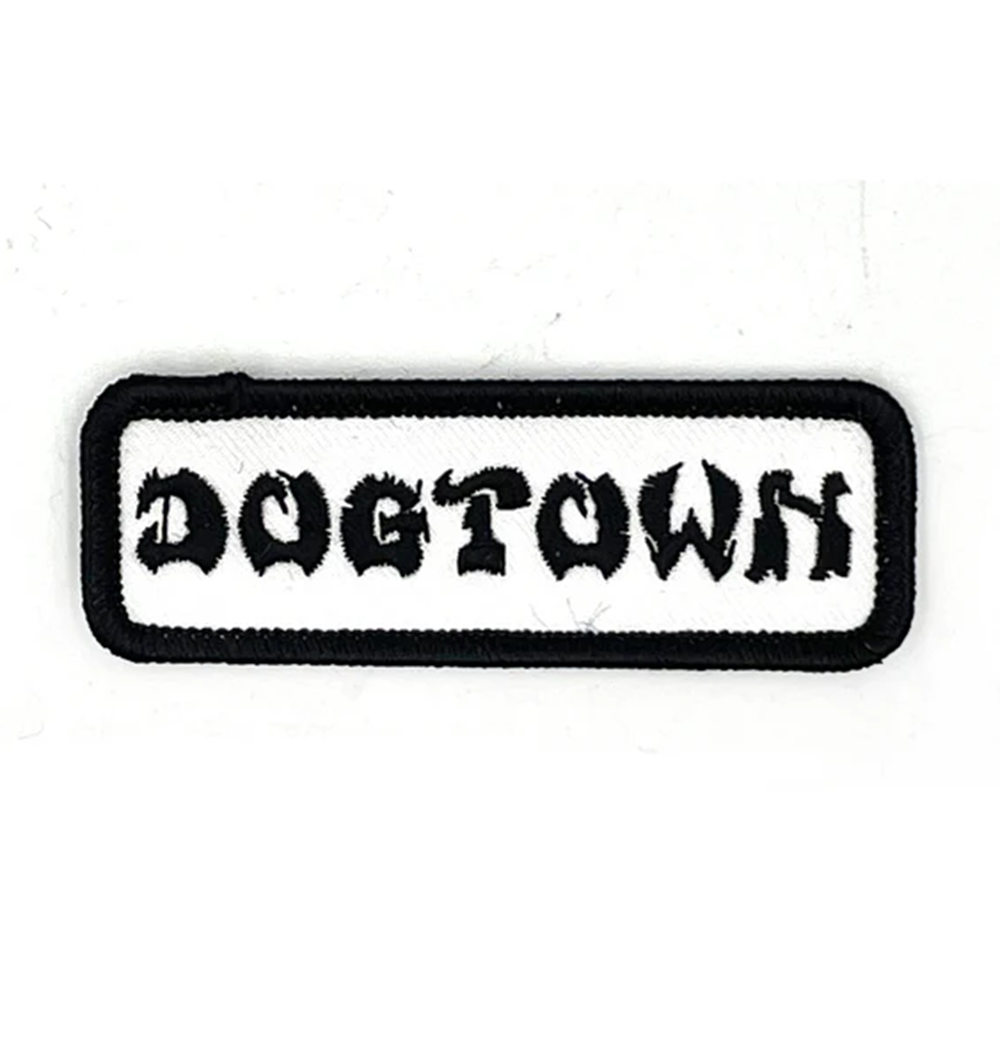 Dogtown Work Patch Black White 3 inch