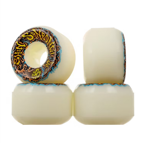 OJ Sanbongi OG Mini Combo Wheels Set White Blue Yellow 56mm/99a