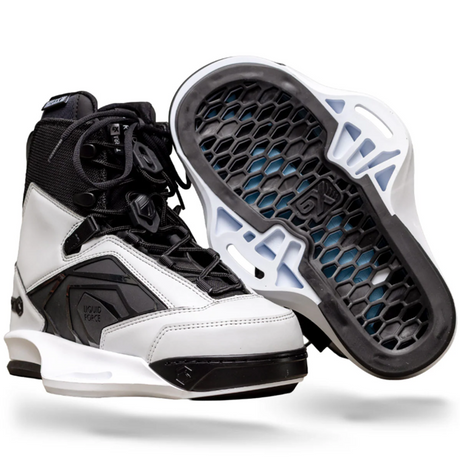 Liquid Force Terra 6x Bindings 2026 White Black 8-9