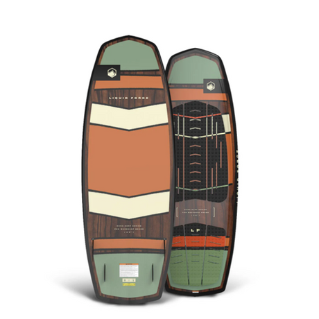 Liquid Force POD Wakesurf 2026 Orange 4-4