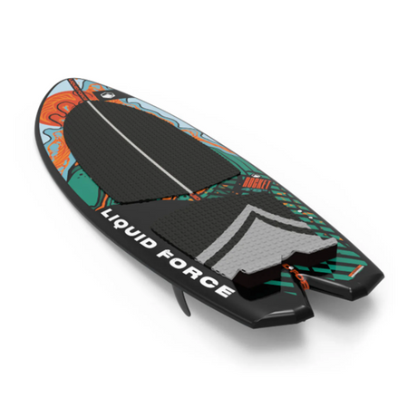 Liquid Force Rocket Wakesurf 2026 Orange Aqua 5'0"