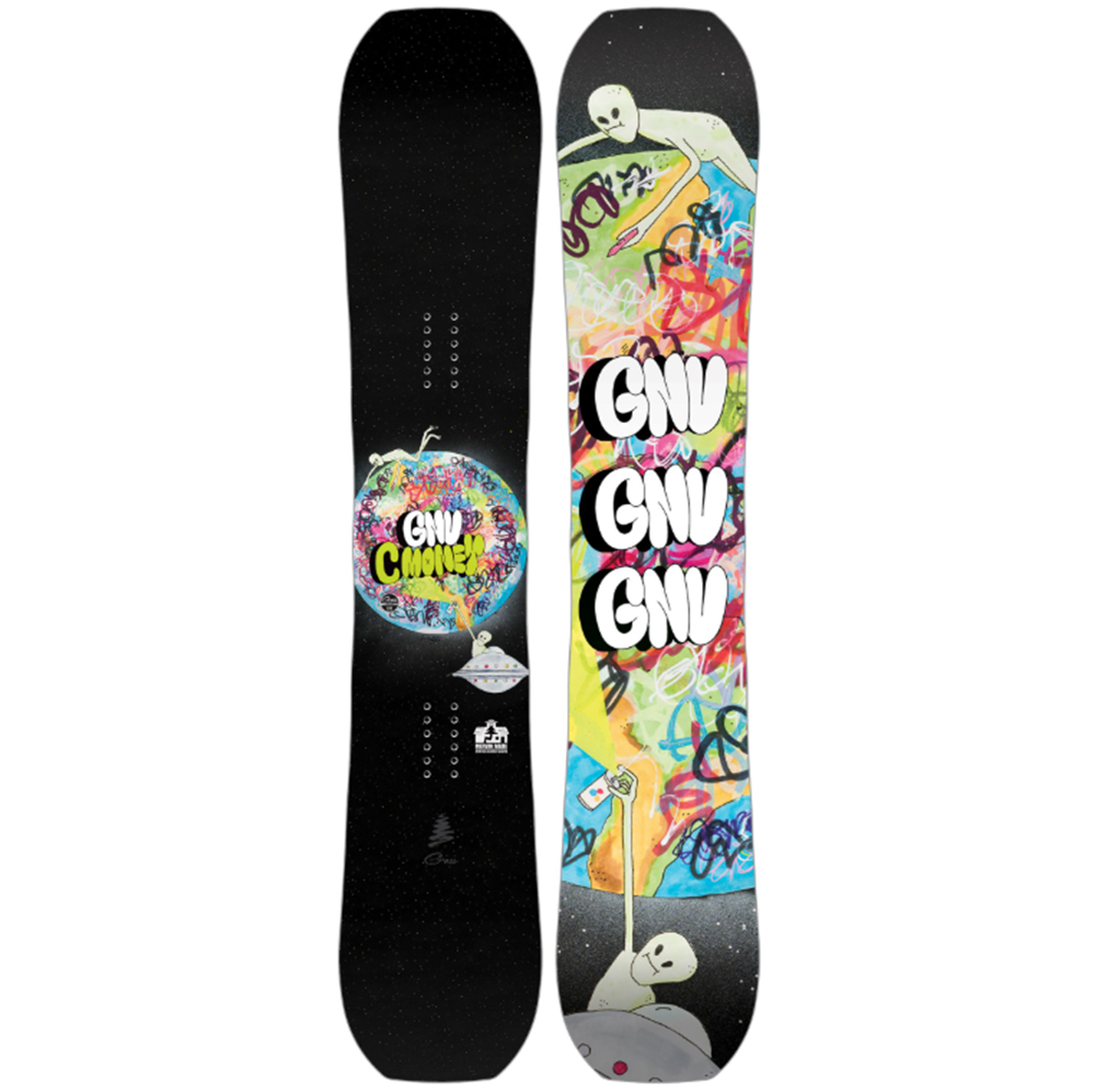 GNU C-Money Snowboard 2026 Black 154