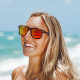 Abaco Waikiki Polarized Sunglasses Black Grey