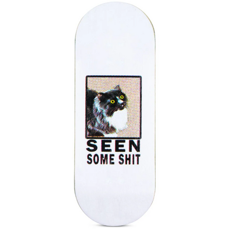 Red Wolf Seen Some Sketch Fingerboard Deck White 34.5 x 94 RSS