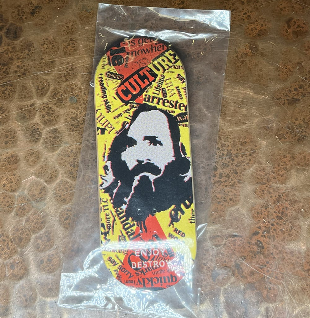 Red Wolf Culture Fingerboard Deck Yellow 34.5 x 94 RSS