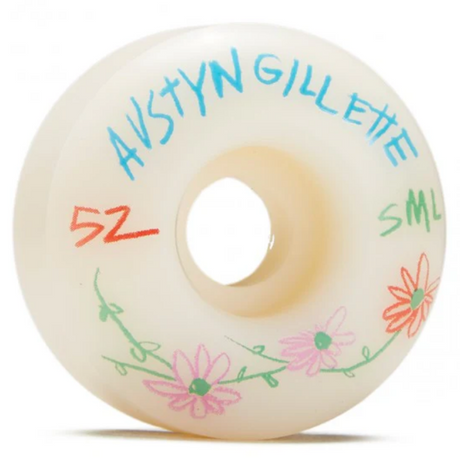 SML Pencil Pushers Gilette Wheels Set Natural 52mm