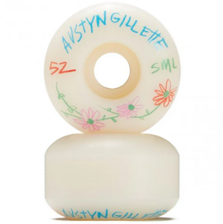 SML Pencil Pushers Gilette Wheels Set Natural 52mm