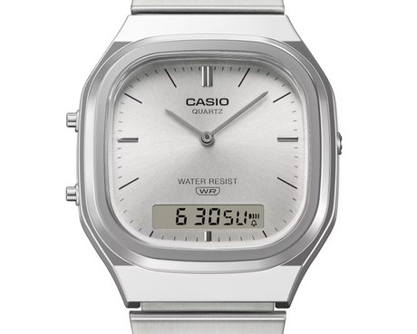 CASIO AQ240E-7A Watch Silver