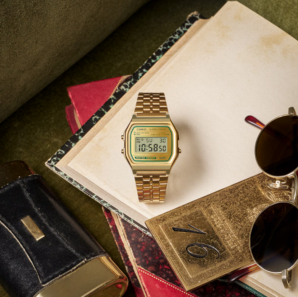 CASIO A158WEGV-9A Watch Gold