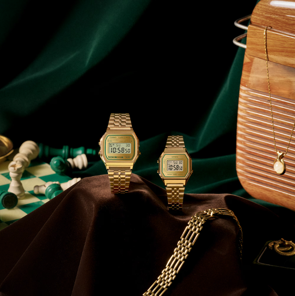 CASIO A158WEGV-9A Watch Gold