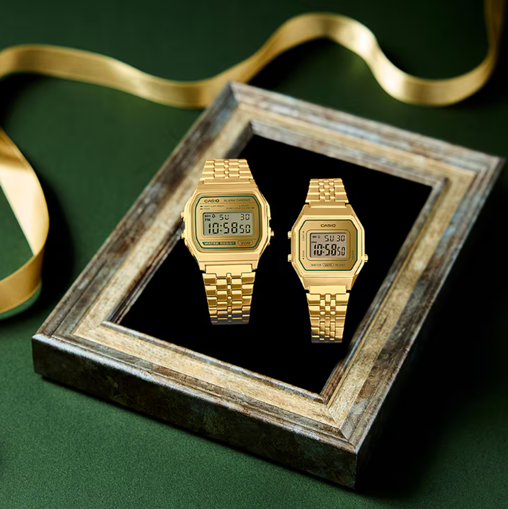CASIO A158WEGV-9A Watch Gold