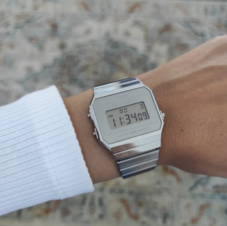 CASIO A700WEV-7AVT Watch Silver