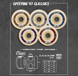 Spitfire F4 Soft Slider Classic Wheels Natural Blue 56/93a