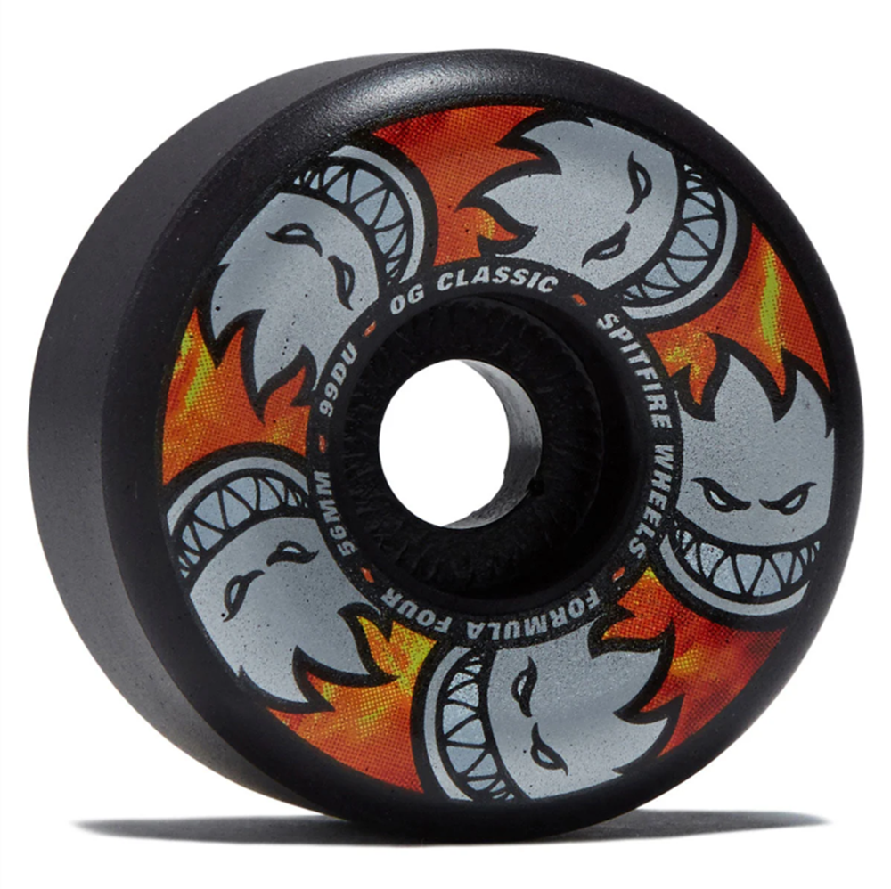 Spitfire F4 Multiball OG Classics Wheels Black 56/99a