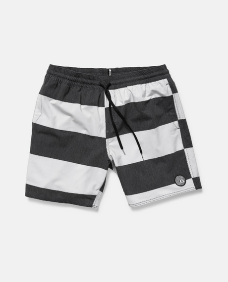 Volcom Psyche Cotton 17 Trunks Black White L