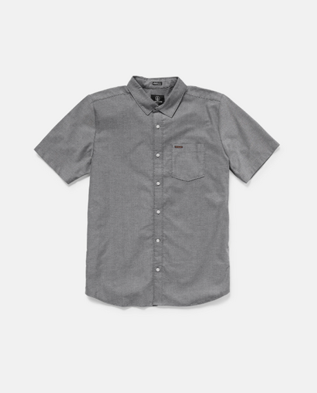 Volcom Everett Oxford II Woven Mens Black S