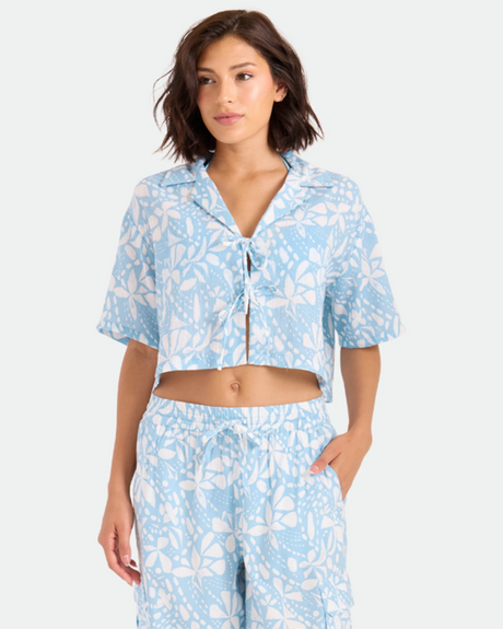Volcom Tied Up Crop Womens Summer Song L