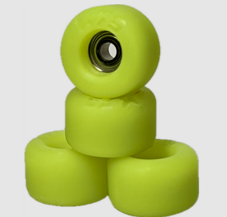 Bloob Pro Fingerboard Wheels Abec5 Florescent Yellow 8.4mm x 6mm