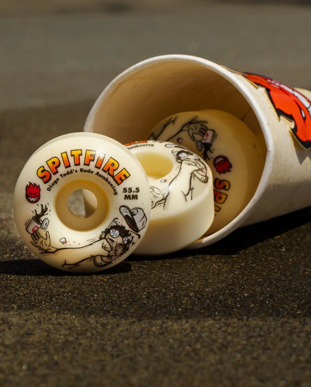 Spitfire F4 Diego Rude Awakening Wheels Natural 53.5/99d