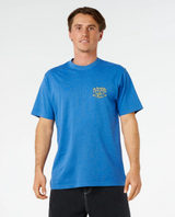 Rip Curl Liquid Trips Arch Tee Royal Blue S