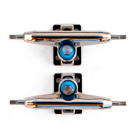 Delidecks Trux Hex Hybrid Fingerboard Trucks Black Silver 32mm