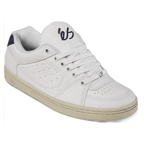 ES Accel Skate Shoes White Tan 8.5