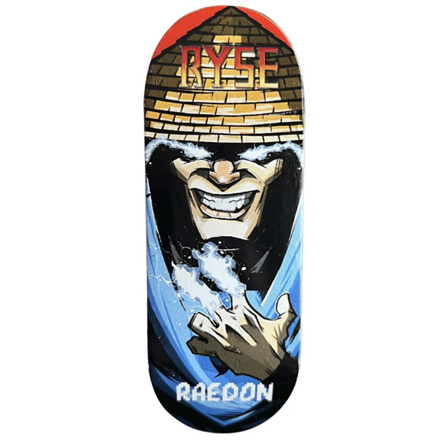 RYSE Raedon Pro Fingerboard Deck Blue 34mm OG Asgard