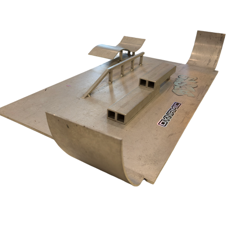 ALUMINUM WELD FINGERBOARD PARK SILVER 18x30