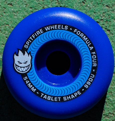Spitfire F4 Tablets Skate Wheels Set Blue 54/99d