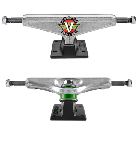 Venture Loose Bloodshot Trucks Black Silver 5.8 Set