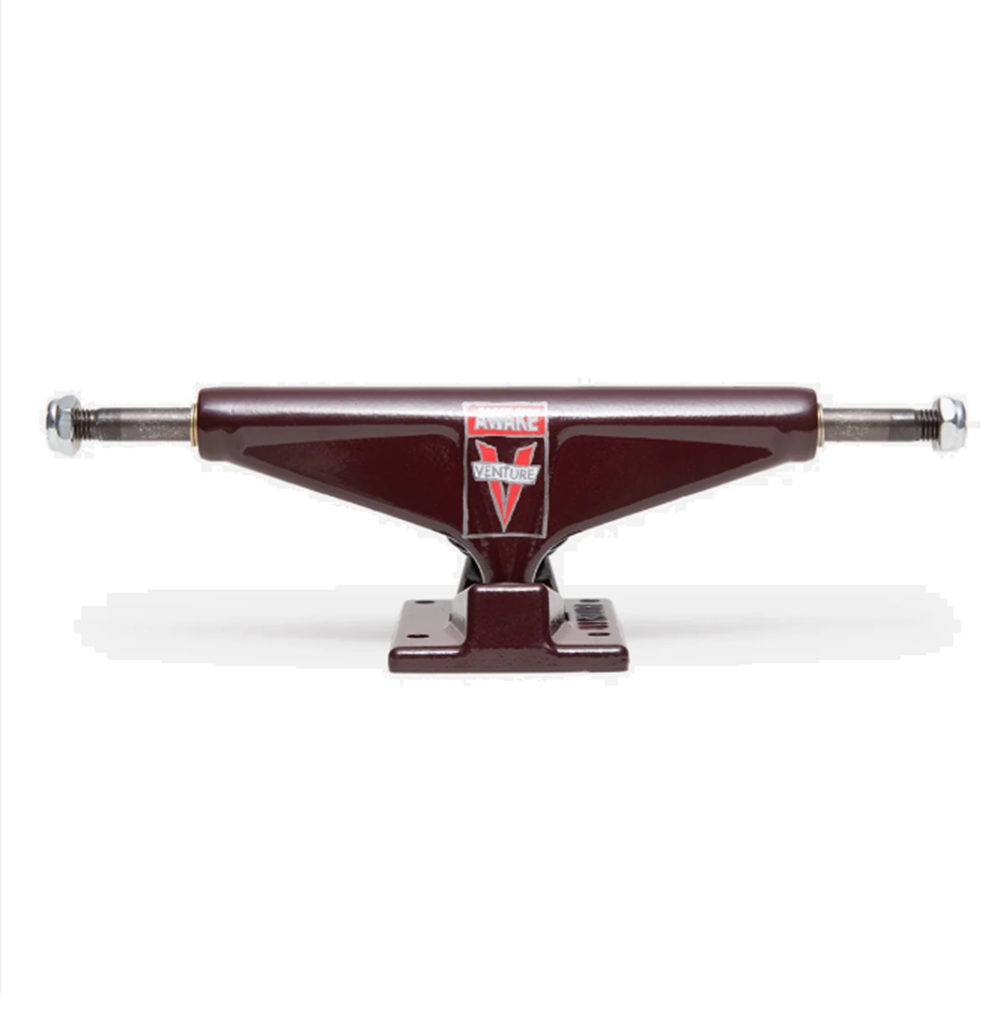 Venture Scribble Awake Trucks Maroon 5.25H Set