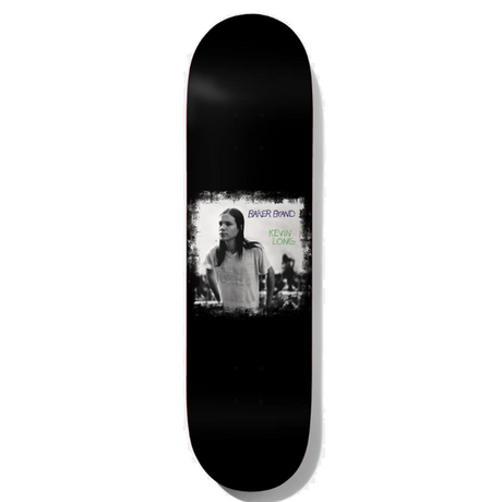 Baker Spanky Long Spanky Jr Skateboard Deck Black 8.25x14.25wb