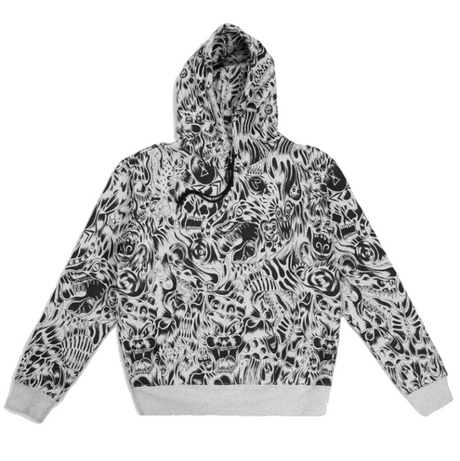 Baker Nightmare Hoodie Heather Grey M