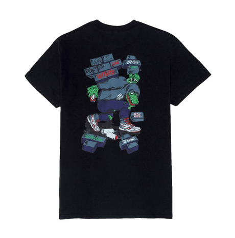 Heroin Swampy Stomp Tee Black M