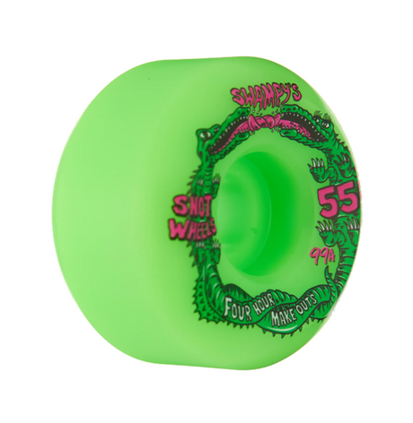 Snot Swampy Four Hour Conicals Wheels Set Green 55/99a
