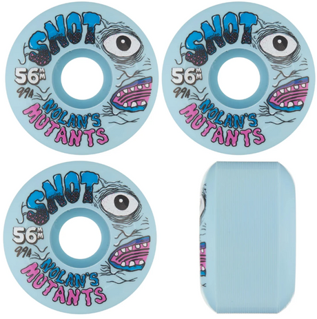 Snot Nolan Houghton Mutants Wheels Set Blue 56/99a