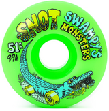 Snot Swampys Monsters Wheels Set NeonGreen 51/99a