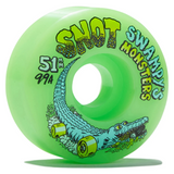Snot Swampys Monsters Wheels Set NeonGreen 51/99a
