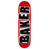 Baker Brand Logo Skateboard Deck Black White Black 8.3875